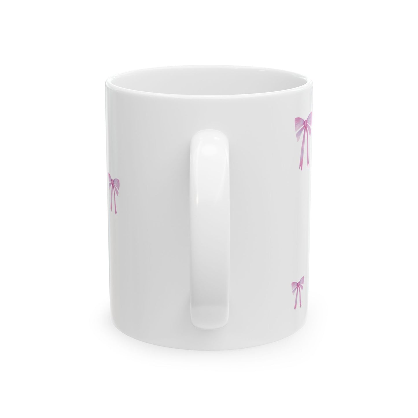 Most Ardently" Pink Bow Mug – Literary Coffee Lover Gift | Pride and Prejudice Inspired Coquette