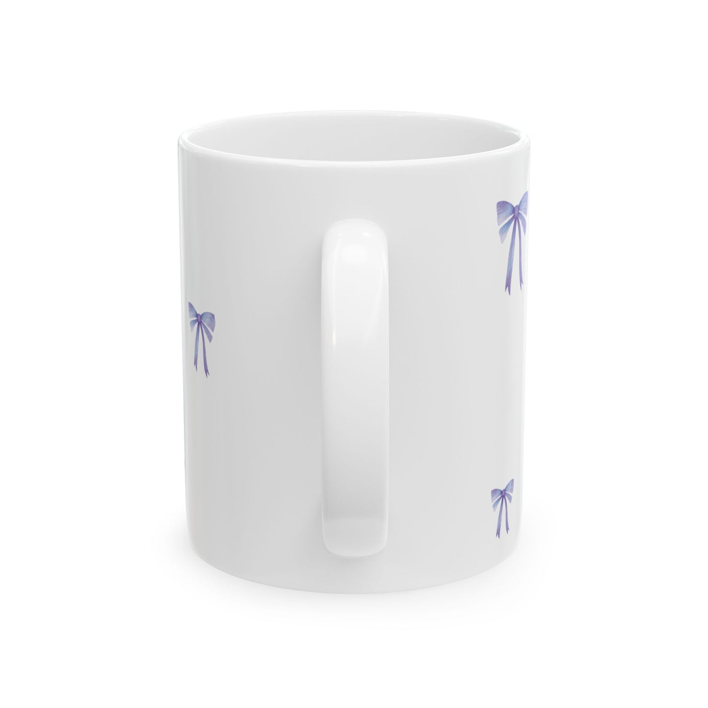 "Most Ardently" Bow Mug Purple – Literary Coffee Lover Gift | Pride and Prejudice Inspired Lavender