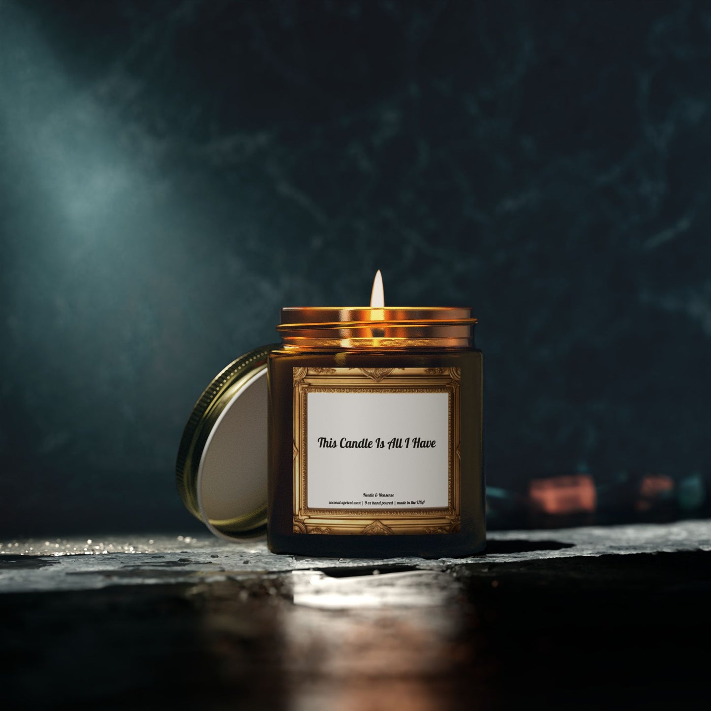 This Candle Is All I Have - Eco-Friendly Luxury Coconut Apricot Wax Scented Candles