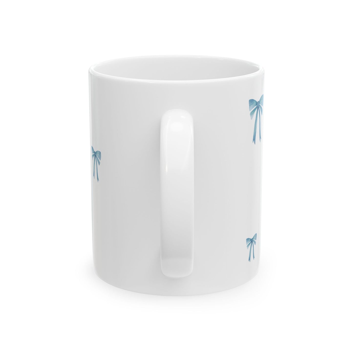 Most Ardently" Bow Mug Blue – Literary Coffee Lover Gift | Pride and Prejudice Inspired