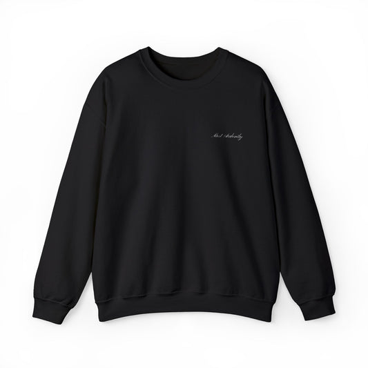 Most Ardently Embroidered Black Sweatshirt - Pride and Prejudice Crewneck for Book Lovers - Bookish Gift