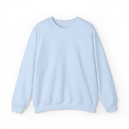 Obstinate Headstrong Girl Embroidered Sweatshirt - Pride and Prejudice Crewneck for Book Lovers