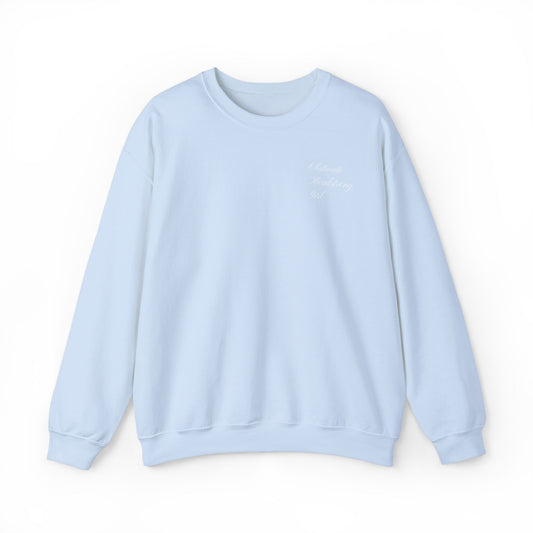 Obstinate Headstrong Girl Embroidered Sweatshirt - Pride and Prejudice Crewneck for Book Lovers